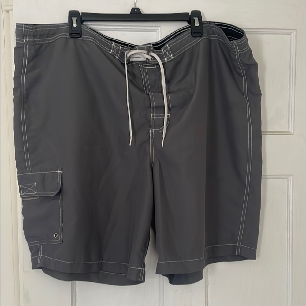 Men's Gray Swim Shorts